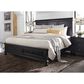 Riva Ridge Oxford King Storage Bed in Black Rubbed, , large