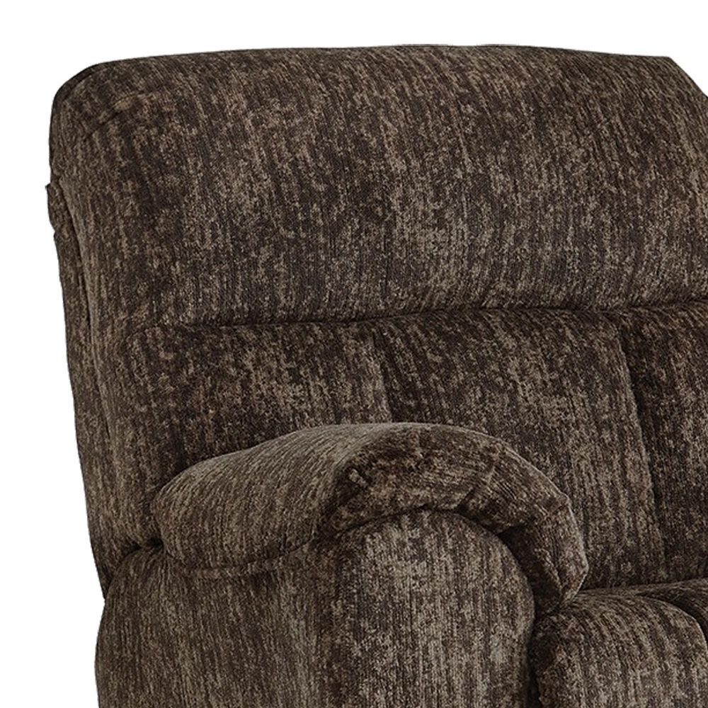 Ashley Stayfish Manual Rocker Recliner in Chocolate, , large