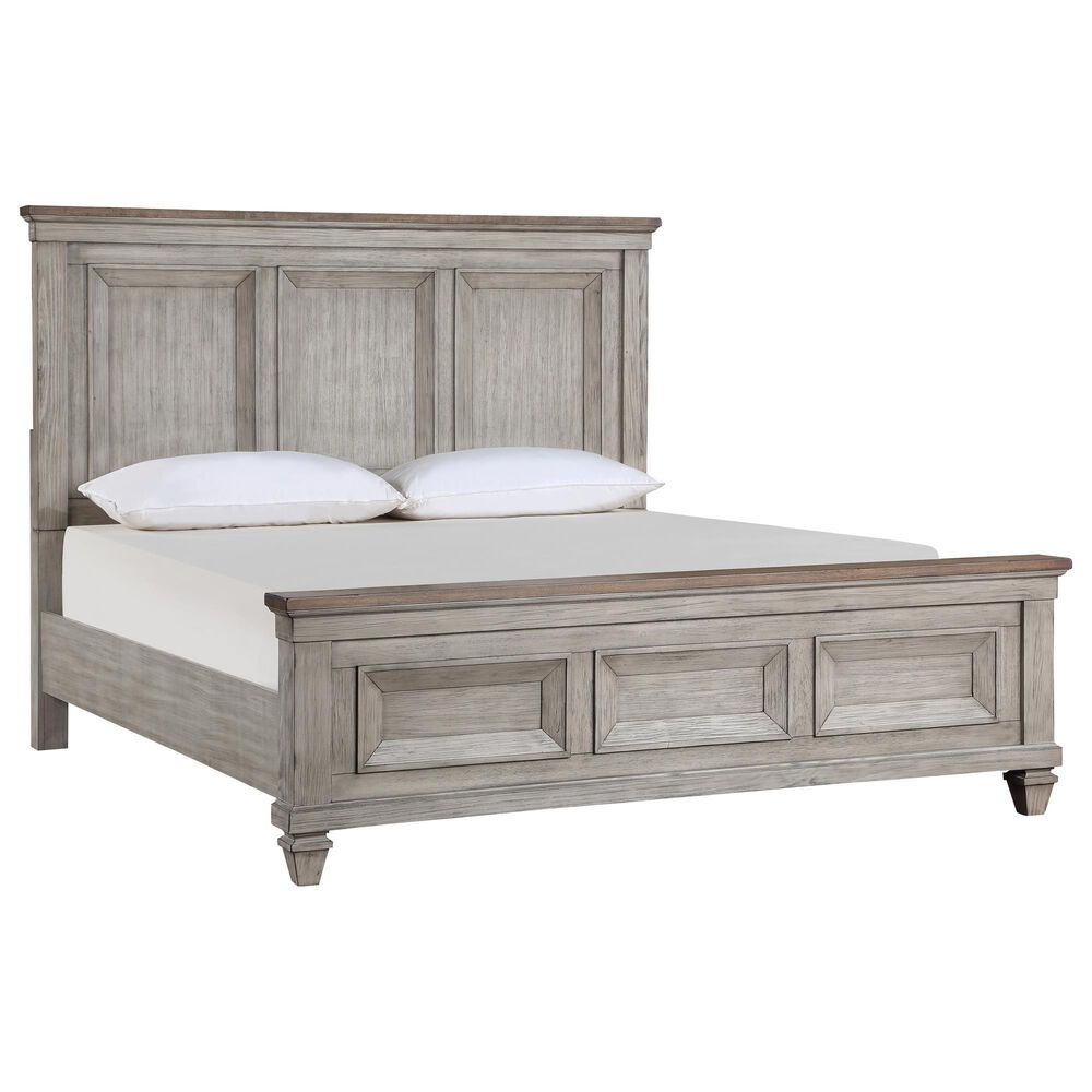 New Heritage Design Mariana King Bed in Vintage Creme, , large