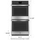 GE Appliances 27" Double Electric Wall Oven with No Preheat Air Fry in Stainless Steel, , large