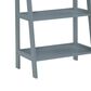 Linon Home Decor Acadia 5-Shelf Ladder Bookcase in Grey, , large