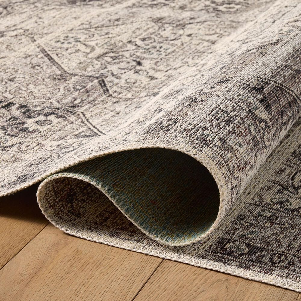 Loloi Mika Stone and Ivory 5&#39;3&quot; x 7&#39;8&quot; Indoor/Outdoor Area Rug, , large