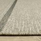 Oriental Weavers Tortuga TR07A 1"10" x 7"6" Beige and Black Runner, , large
