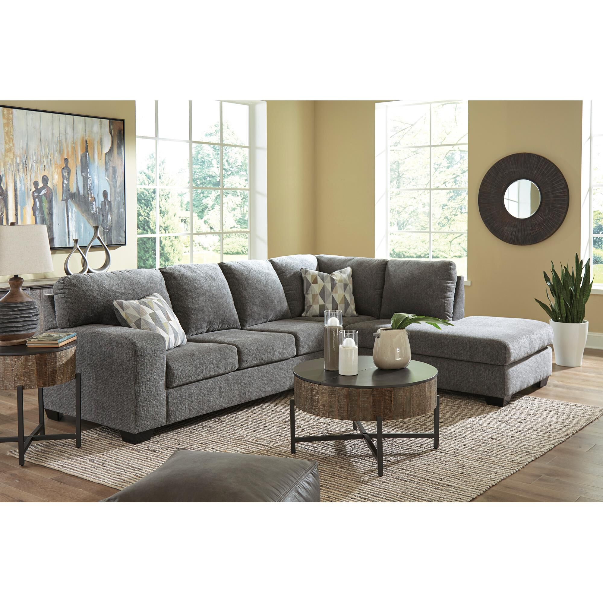 Signature Design by Ashley Dalhart 2 Piece Right Facing Sectional