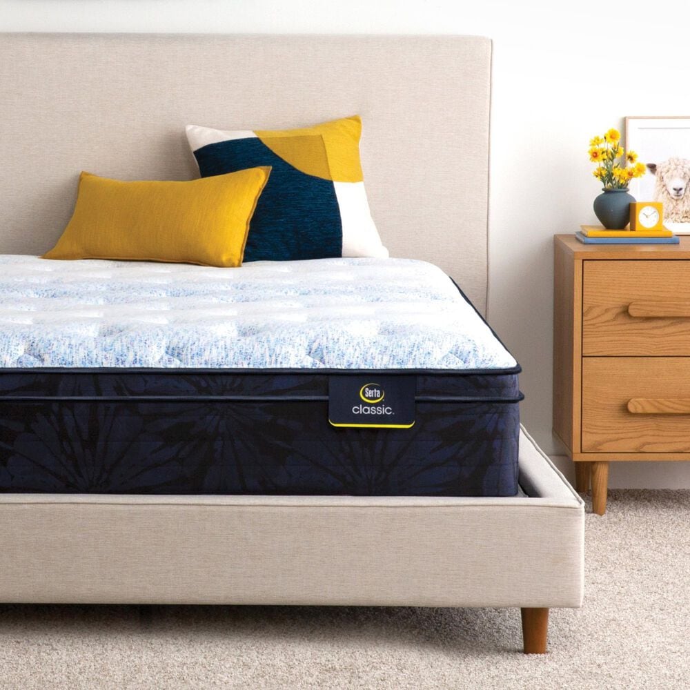 Serta Dorian Plush Euro Top California King Mattress, , large