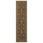 Oriental Weavers Andorra 2"3" x 8" Brown and Gold Runner, , large