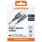 Ventev High Speed Usb A To Micro Usb Braided Cable With 2x The Copper For Faster Charging 6ft - Gray, , large
