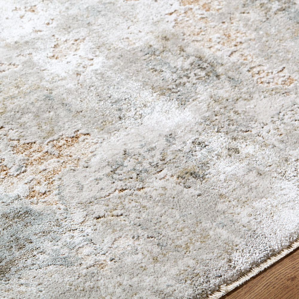 Surya Brunswick Light Gray, Cream, Medium Brown, Mustard, Light Brown and Charcoal 2&#39;7&quot; x 10&#39; Runner, , large