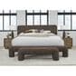 Urban Home Anansi Mocoa Queen Upholstered Headboard in Mongoose Chenille, , large