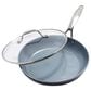 Green Pan Valencia Pro 10" Nonstick FryPan with Lid in Grey, , large