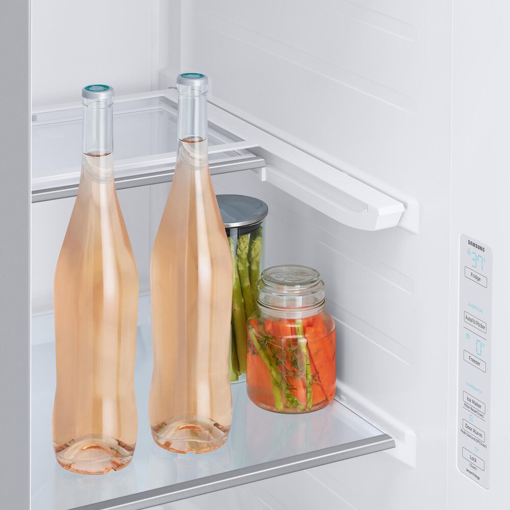 Samsung Bespoke Bespoke Counter Depth Side-by-Side Refrigerator &#40;23 cu. ft.&#41; with Beverage Center In Fingerprint Resistant Stainless Steel, , large