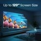 Element Roku 720P HD Mini Smart Projector in White, , large