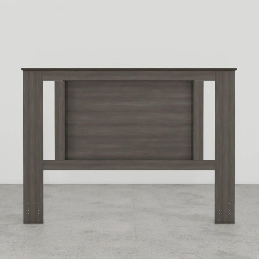Lemoore Essential Full/Queen Panel Headoard with Side Style in Storm Grey, , large