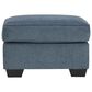 Ashley Cashton Ottoman in Blue, , large