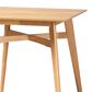 Baxton Studio Leena Counter Height Pub Table in Natural Oak, , large