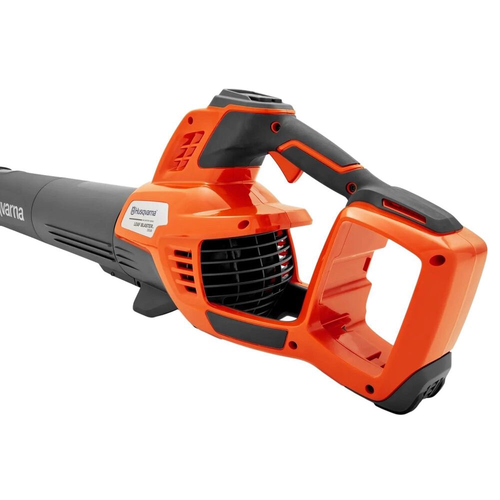 Husqvarna 800-CFM 200-MPH Battery Leaf Blower with 7.7 Ah Battery and QC250 Charger in Orange, , large