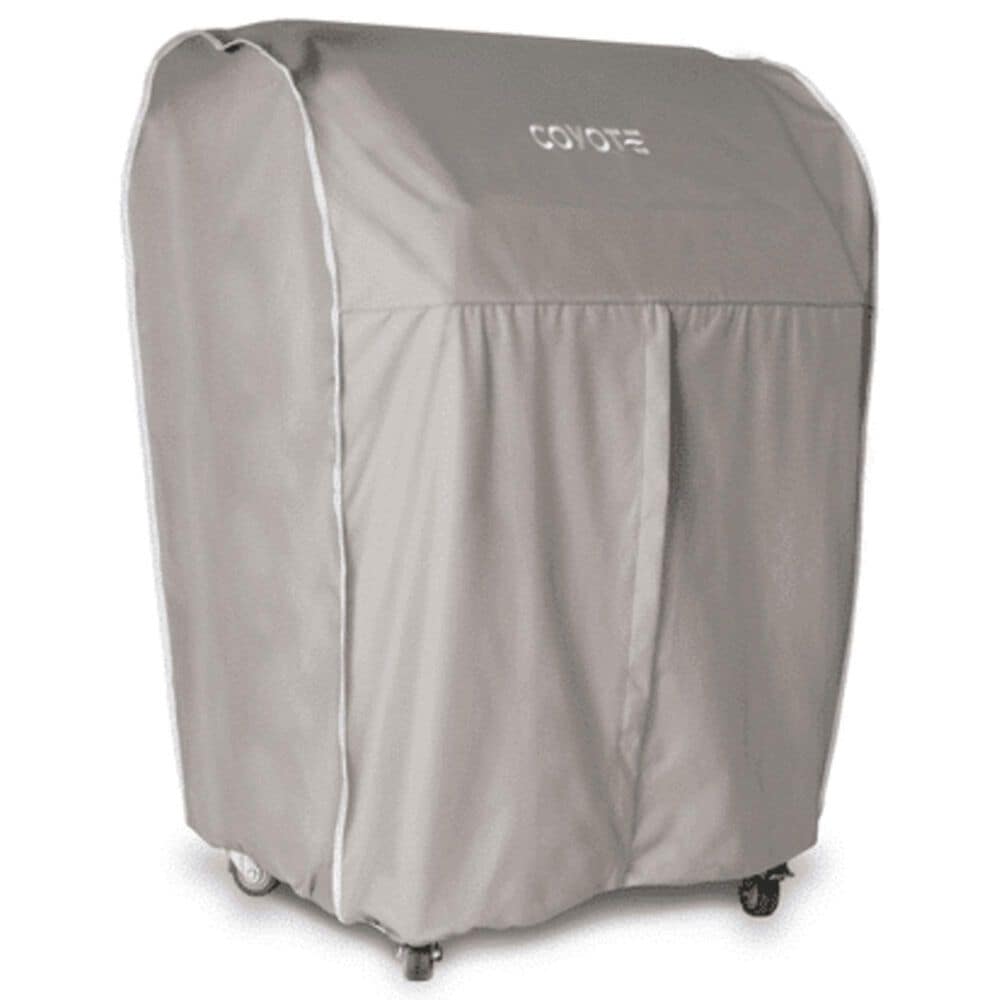 Coyote Outdoor Grill Cover for 34" Freestanding Gas Grills in Light Grey, , large