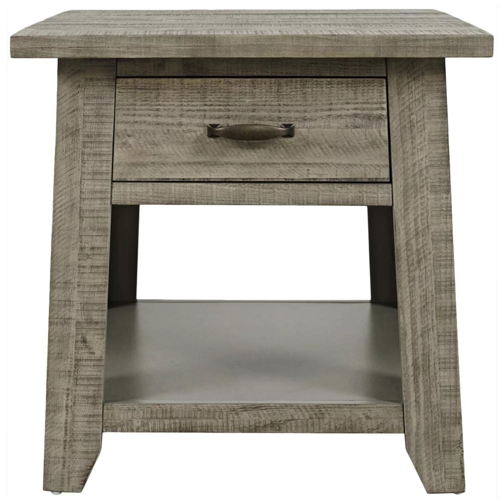 Waltham Telluride End Table in Driftwood, , large