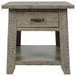 Waltham Telluride End Table in Driftwood, , large