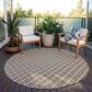 Dalyn Rug Company York 6" Round Taupe Indoor/Outdoor Area Rug, , large