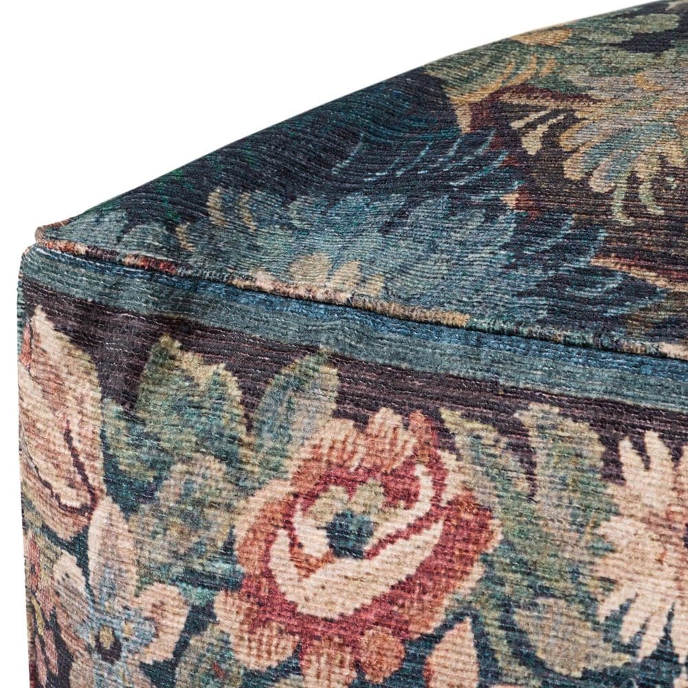 Loloi 36" Square Pouf in Blue, , large