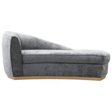 Tov Furniture Adele Chaise in Grey, , large