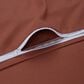 Chanasaya Home 3-Piece Queen Duvet Cover Set in Rust, , large