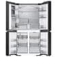 Samsung 23.5 Cu. Ft. Bespoke Counter Depth 4-Door French Door Refrigerator with AI Hybrid Cooling & Beverage Center in Stainless Steel, , large