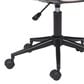 Zuo Modern Maker Office Chair with White Faux Leather in Black, , large