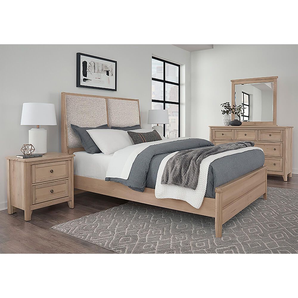 Viceray Collections Woodbridge 2-Drawer Nightstand in Clear Maple, , large
