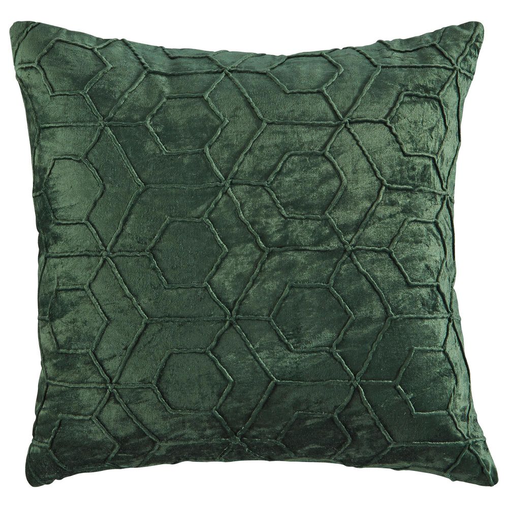 Signature Design by Ashley Ditman 20" x 20" Throw Pillow in Emerald, , large