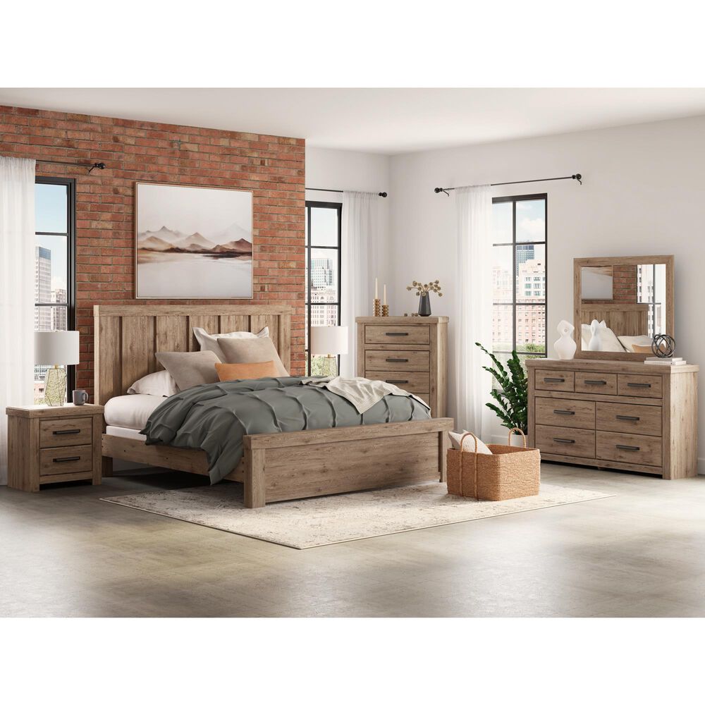 Ashley DRESSER AND MIRROR, , large