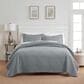 Trade Linker 3-Piece King Basket Pinsonic Quilt Set in Silver, , large