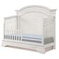 Eastern Shore Olivia Arch Top Convertible Crib in Brushed White, , large