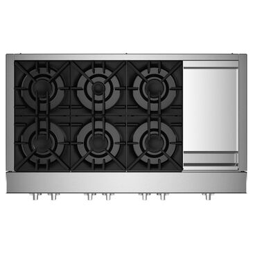 Jenn-Air 48" Rise Professional Gas Rangetop in Stainless Steel, , large