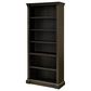 Wycliff Bay Kingston Open Bookcase in Dark Chocolate, , large