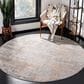 Safavieh Invista 6"7" Round Beige and Cream Area Rug, , large