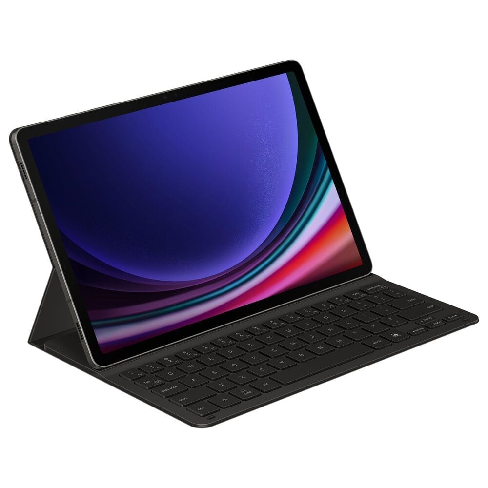 Samsung Book Cover Keyboard Slim for Galaxy Tab S9/S9 FE in Black, , large