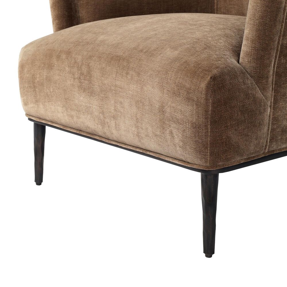 Four Hands Noel Accent Chair in Altair Mushroom, , large