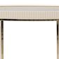 Vista Haus Lisbon End Table in Silken Matte Cream, , large