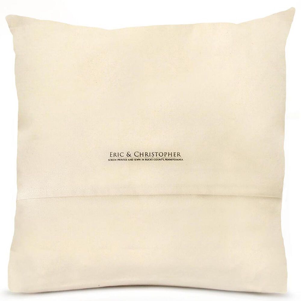 Eric &amp; Christopher French Bulldog 20&quot; x 20&quot; Throw Pillow in Natural, , large