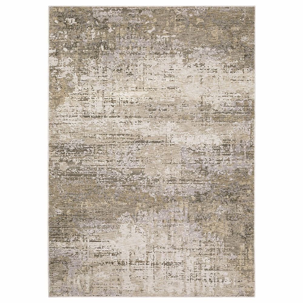 Oriental Weavers Nebulous Desert 5"3" x 7"6" Beige Area Rug, , large