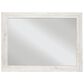 Ashley Paxberry Bedroom Mirror in Whitewash, , large