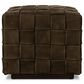 Four Hands Flores Ottoman in Nubuck Olive, , large