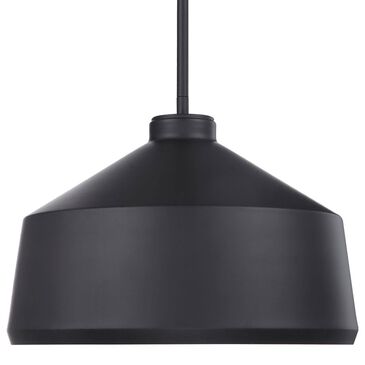 Uttermost Holgate 1-Light Pendant in Matte Black, , large