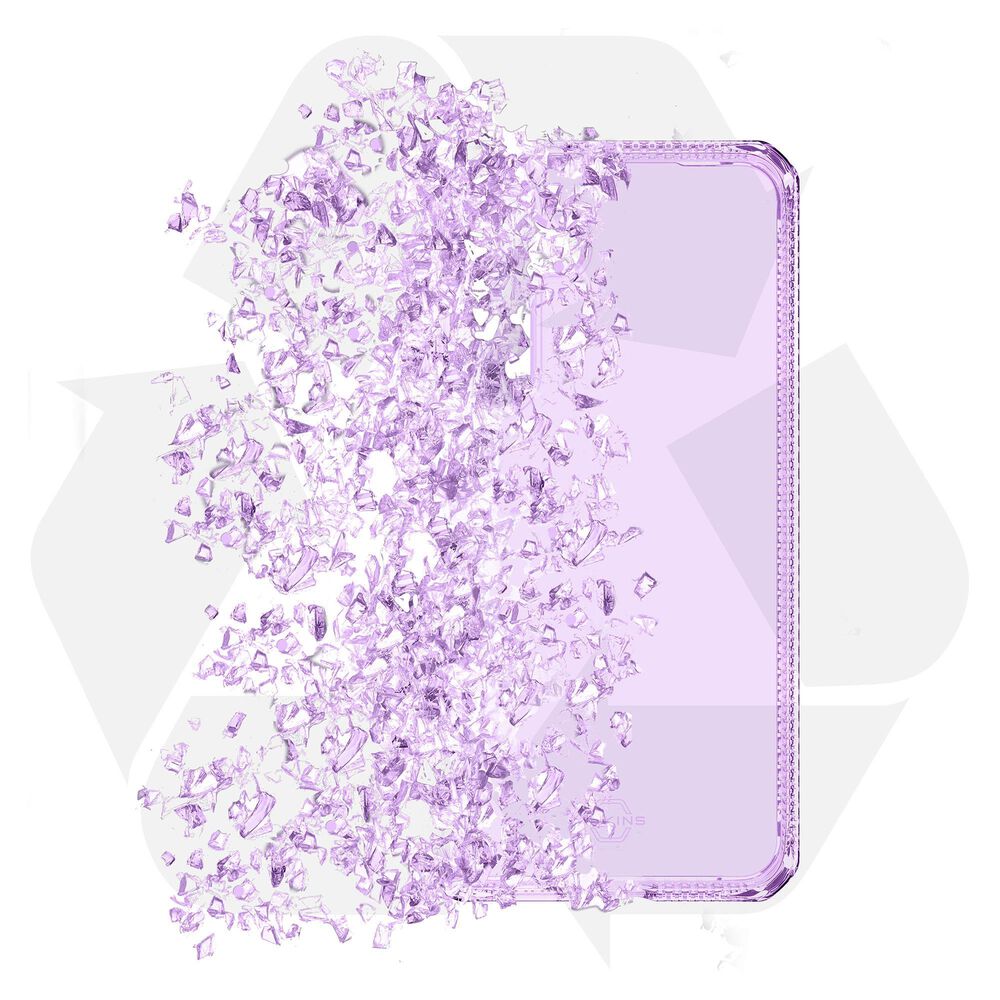 ITSkins Spectrum R Clear Magsafe Case for Samsung Galaxy S25 in Light Purple, , large