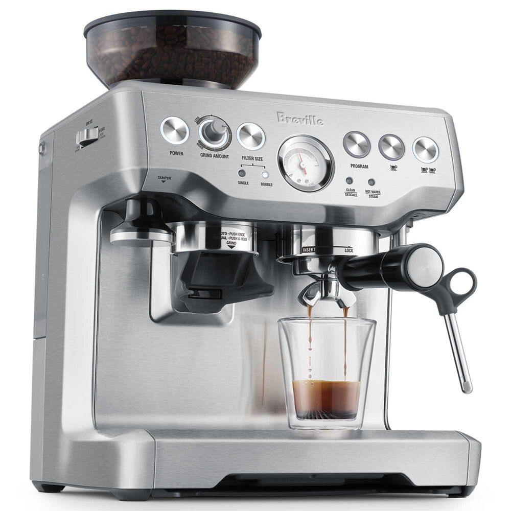 Breville Barista Express Stainless Steel Espresso Machine with