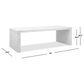 Jennifer Taylor Home Veda Dining Table in Whitewashed Natural - Table Only, , large