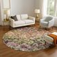 Dalyn Rug Company Kaleidoscope Meadow 8" Round Indoor/Outdoor Area Rug, , large
