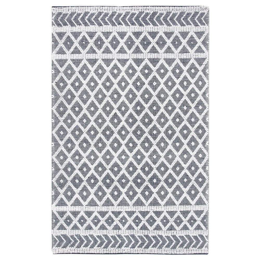 Safavieh Natura NAT482A 2"3" x 8" Ivory and Black Runner, , large